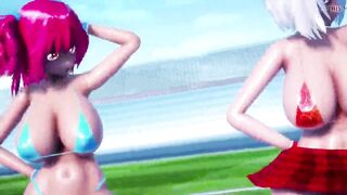 MMD R-18 Youmu Yuyuko