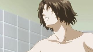 Sexy anime schoolgirl fucks under water