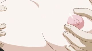 Sexy anime schoolgirl fucks under water