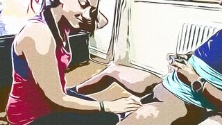 Cartoon video gamebj