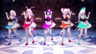 MMD girls dance