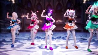MMD girls dance