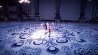 MMD girls dance