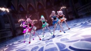 MMD girls dance