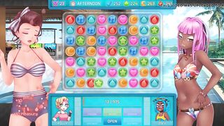 Huniepop 2 Sex with Polly And Zoey...