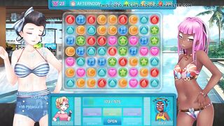 Huniepop 2 Sex with Polly And Zoey...