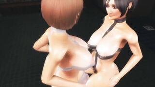 Big Tit Stepmother & Daughter Dance Together
