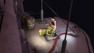 LAURA CRAFT vs ALIEN