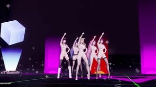 R18 MMD CHUNG HA - Snapping Strip Dance Ahri Akali Kaisa Eve