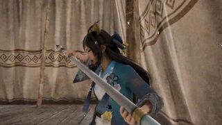 DW9 ryona - Xin Xianying special costume (CH) FPV