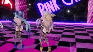 MMD 7 - 3 SIX Pink Cat