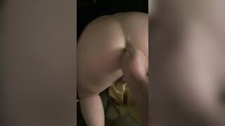 I filled up my anal fisting slut for the first time