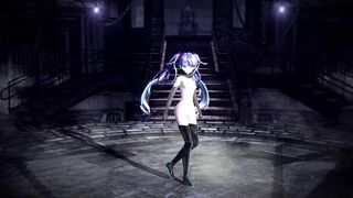 Sexy Hatsune Miku nude dance Ghost Rule