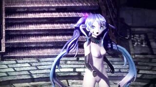 Sexy Hatsune Miku nude dance Ghost Rule