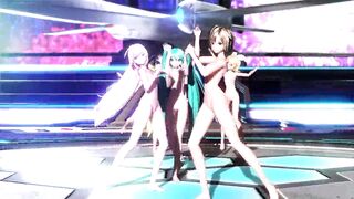 Miku Rin Luka Meiko Neru Haku sexy nude dance