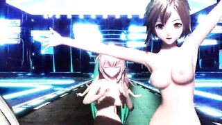 Miku Rin Luka Meiko Neru Haku sexy nude dance