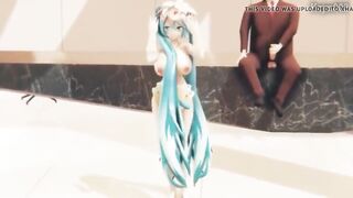 MMD R-18 Miku Sweet Devil
