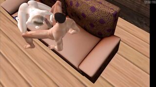 SECOND LIFE Sex on Sofa