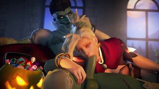 Sombra Sucked Off By Mercy