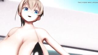 MMD Lupine busty