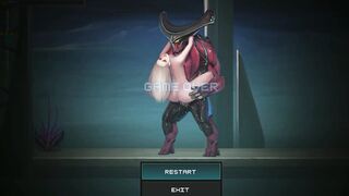 Dark Star act hentai game gameplay . Cute girl in sex