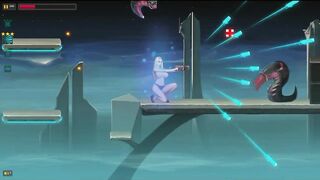 Dark Star act hentai game gameplay . Cute girl in sex