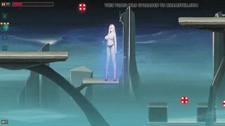 Dark Star act hentai game gameplay . Cute girl in sex