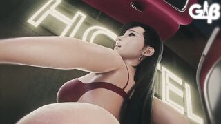 Tifa Lockhart - Rides Barretts Massive Cock