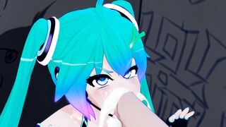 Miku Gloryhole by Mantis-X