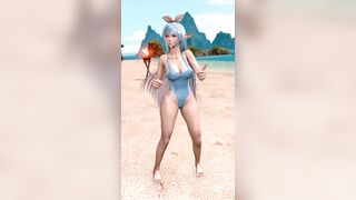 Farrah Poke Dance in cute/ sexy outfits (no sex)