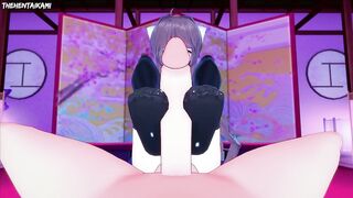 Doki Doki Literature Club Monika Gives You A Footjob Hentai POV