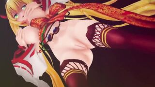 Mmd R-18 Anime Girls Sexy Dancing Clip 331