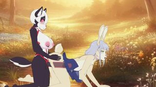 Strapon in a meadow (Lust's Cupid)
