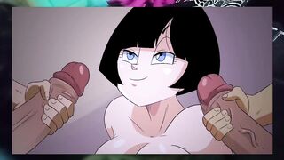 Goten y Trunks follan duro a videl
