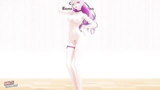 【MMD R-18】The sexy Bronya Zaychik from Honkai Impact dances Mister