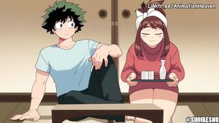 Deku Taking Turns with His Roommates