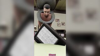Skibidi Toilet - Pov moblie camera the cum