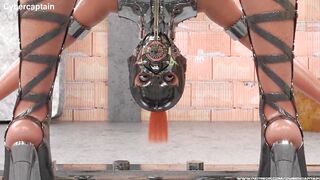 Captured by Sister - 3D Metal Bondage Fetish