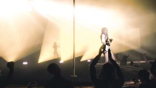 3D super star naked her boobs dance for her fans