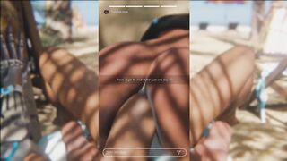 Zmsfm Hard Anal Sex on the Beach Hot Ass Jumping on Huge Cock Hot Ass Fucks Hard