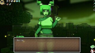Minecraft Porn. HornyCraft. ALL SEX SCENES with SlimeGirl [0.21]