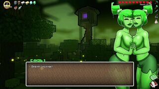 Minecraft Porn. HornyCraft. ALL SEX SCENES with SlimeGirl [0.21]