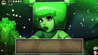Minecraft Porn. HornyCraft. ALL SEX SCENES with SlimeGirl [0.21]