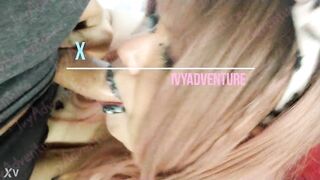 Moo-chan cosplay Hucow Cowgirl sucking cock - X IvyAdventure