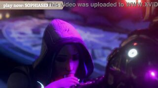 Cute Babes taking Dick - 3D Animation Sex