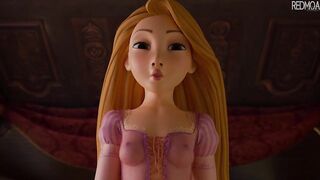rapunzel cowgirl with flynn. tangled