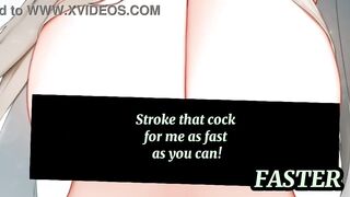 (Hentai JOI) 4 Minute Challenge: Beta Safe Censored Porn For You (femdom, feet, premature)