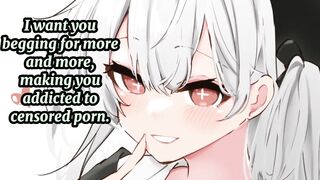 (Hentai JOI) 4 Minute Challenge: Beta Safe Censored Porn For You (femdom, feet, premature)