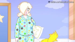 Princess Rosalina Fucking Princess Peach Hard
