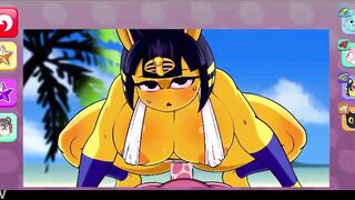 Trap the cat hentai game Ankha sex scenes only